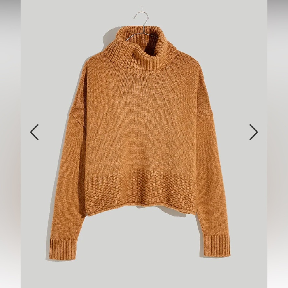Madewell turtleneck sweater, size 3X, NWT